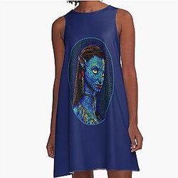 Neytiri A-Line Dress