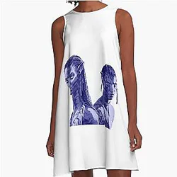 Neytiri and Jake A-Line Dress