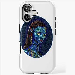 Neytiri Oval Frame iPhone Tough Case
