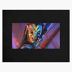Avatar NEYTIRI Fire and Ash Pandora Warrior T-Shirt Sci-Fi Blue Alien Archery Fan Art Jigsaw Puzzle