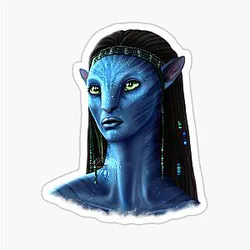 Neytiri Portrait Sticker