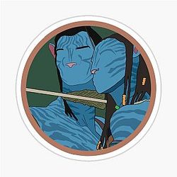 Neytiri and Jake Sticker