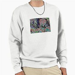 Jack and Neytiri illusionistic art Pullover Sweatshirt