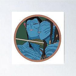 Neytiri and Jake Poster