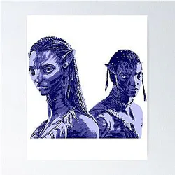 Neytiri and Jake Poster