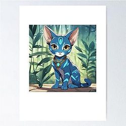 Neytiri Cat Poster