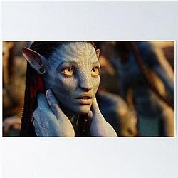 Neytiri Forgive Jake Poster