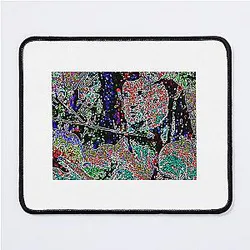 Jack and Neytiri Art Mouse Pad