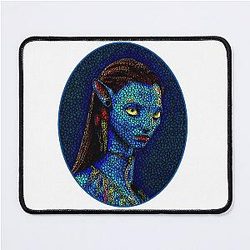 Neytiri Oval Frame Mouse Pad