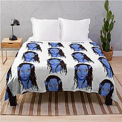 Neytiri Navi Throw Blanket