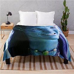 Happy Neytiri Throw Blanket