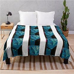 Avatar warrior Throw Blanket