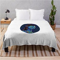 Neytiri Oval Frame Throw Blanket