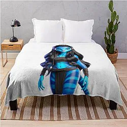 Neytiri Avatar Warrior Princess Blanket