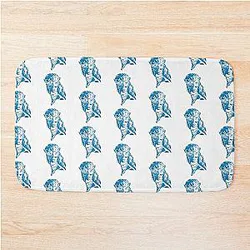 Neytiri Embroidery Bath Mat