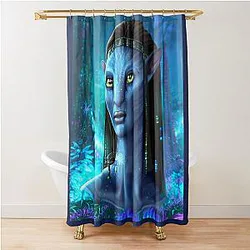 Neytiri Portrait Shower Curtain