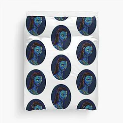 Neytiri Oval Frame Duvet Cover