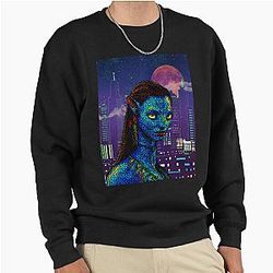 Neytiri in New York City Classic Pullover Sweatshirt