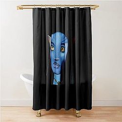 Neytiri Design Shower Curtain