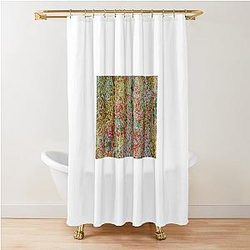 Neytiri Gold Dance Illusion Art Shower Curtain