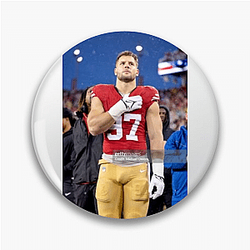 Nick Bosa won Defensive Player of the Year in 2022 Nick Bosa Pins