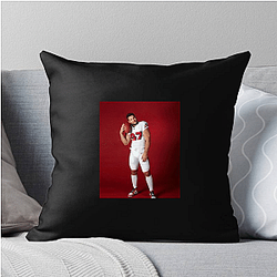 Nick Bosa's position is a defensive end Nick Bosa Pillows Cover