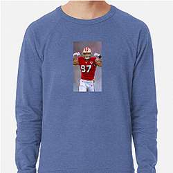 Nick Bosa is a professional footballer Nick Bosa Sweatshirts
