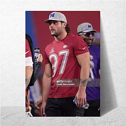 Nick Bosa played college football at Ohio State Nick Bosa Posters