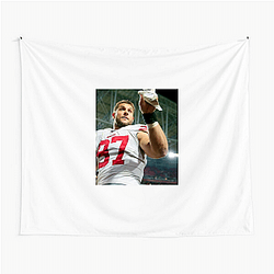 Nick Bosa plays American football in the NFL Nick Bosa Tapestries
