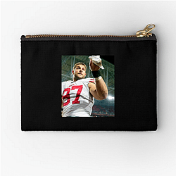 Nick Bosa plays American football in the NFL Nick Bosa Zipper Pouches