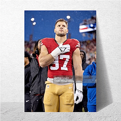 Nick Bosa won Defensive Player of the Year in 2022 Nick Bosa Posters