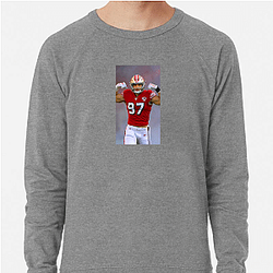Nick Bosa is a professional footballer Nick Bosa Sweatshirts