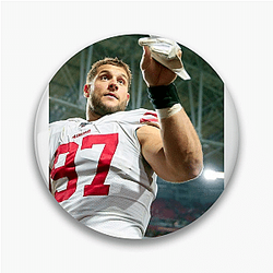 Nick Bosa plays American football in the NFL Nick Bosa Pins