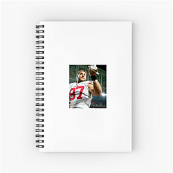 Nick Bosa plays American football in the NFL Nick Bosa Notebook