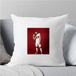 Nick Bosa's position is a defensive end Nick Bosa Pillows Cover