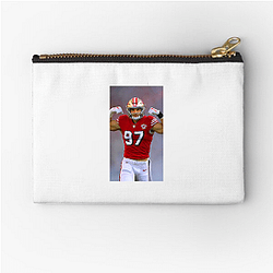 Nick Bosa is a professional footballer Nick Bosa Zipper Pouches