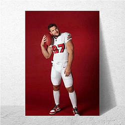 Nick Bosa's position is a defensive end Nick Bosa Posters