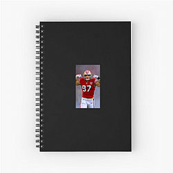 Nick Bosa is a professional footballer Nick Bosa Notebook