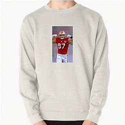 Nick Bosa is a professional footballer Nick Bosa Sweatshirts