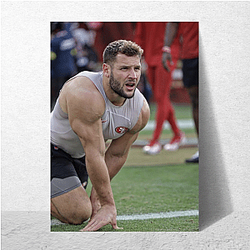 Nick Bosa's brother Joey is also an NFL player Nick Bosa Posters
