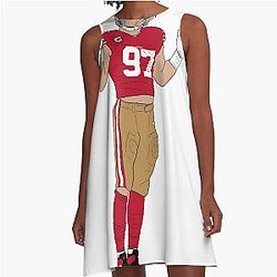 Nick Bosa A-Line Dress