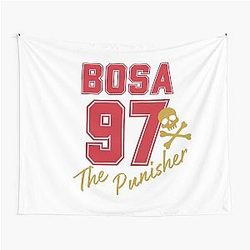 Nick Bosa The Punisher Tapestry