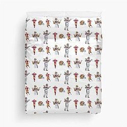 Nick Bosa Duvet Cover