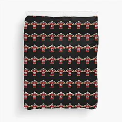 Nick Bosa 97 Strength Duvet Cover