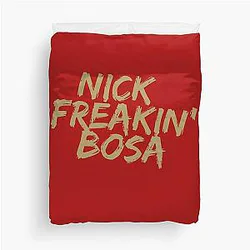 Nick Bosa San Francisco 49ers Nick Bosa Duvet Cover