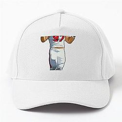 Nick Bosa celebrates baseball cap