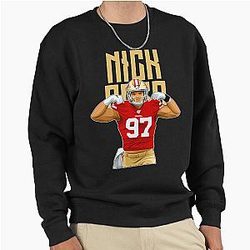 Nick Bosa 97 Bold Pullover Sweatshirt