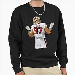 Nick Bosa After Sacking Sticker Sweatshirt
