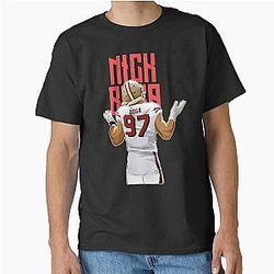 Nick Bosa in Action Bold Classic T-Shirt