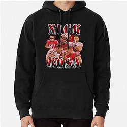 Nick Bosa Football Pullover Hoodie